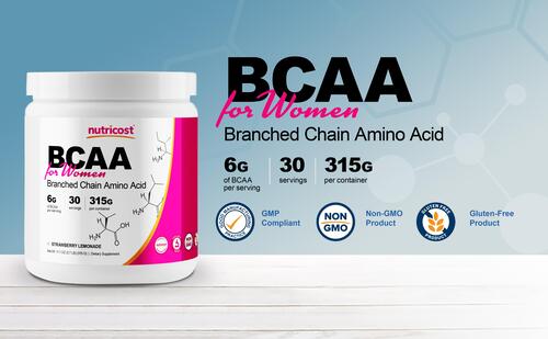 BCAA 포 우먼 30서빙 딸기 레모네이드맛, 1병